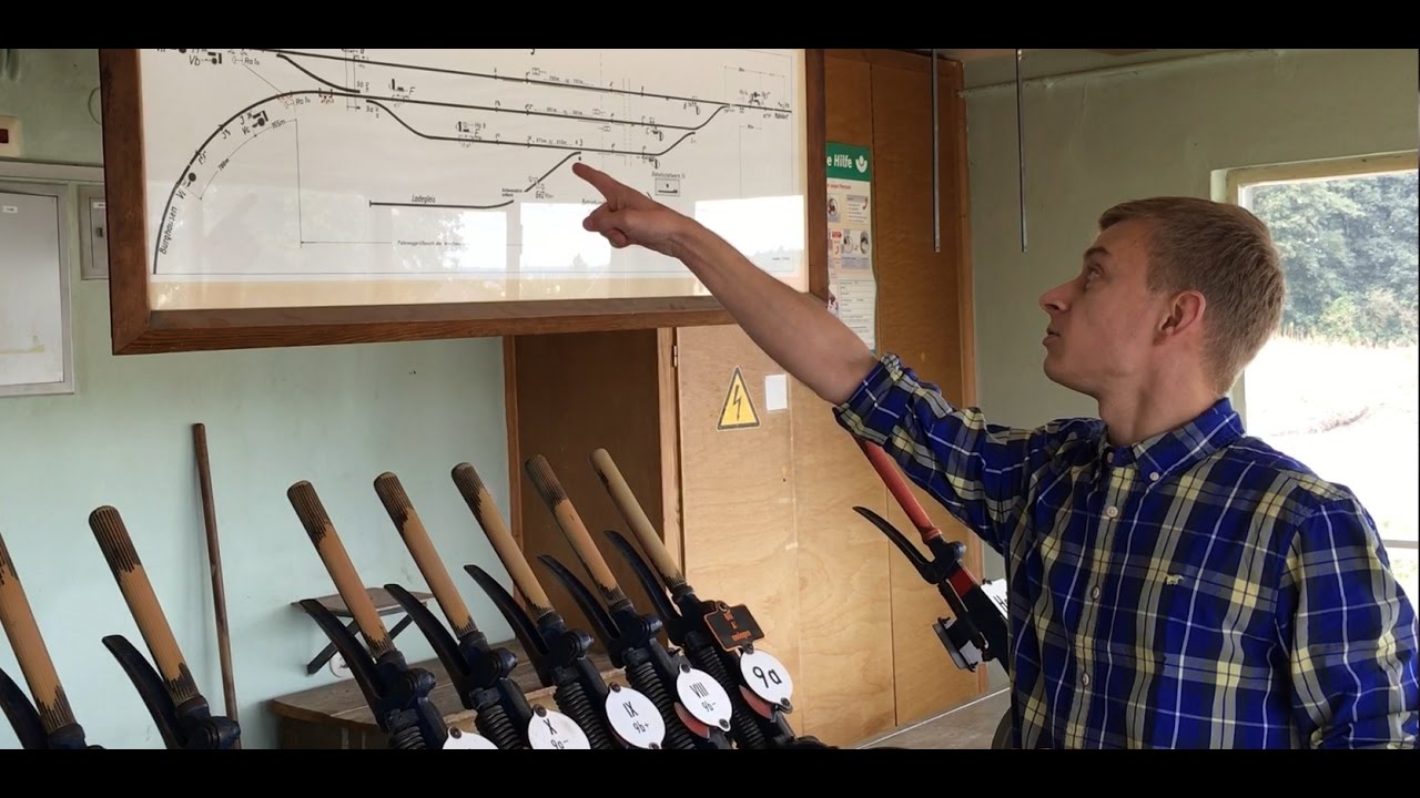 Mechanisches Stellwerk Tutorial Live Erklärung in Tüssling FullHD