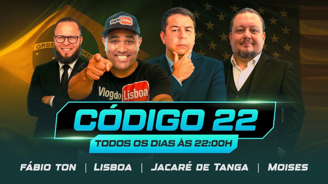 C&Oacute;DIGO 22: Lisboa, Jacar&eacute; de Tanga &ndash; Moises P&aacute;tria e Defesa e F&aacute;bio Ton 06/11/25