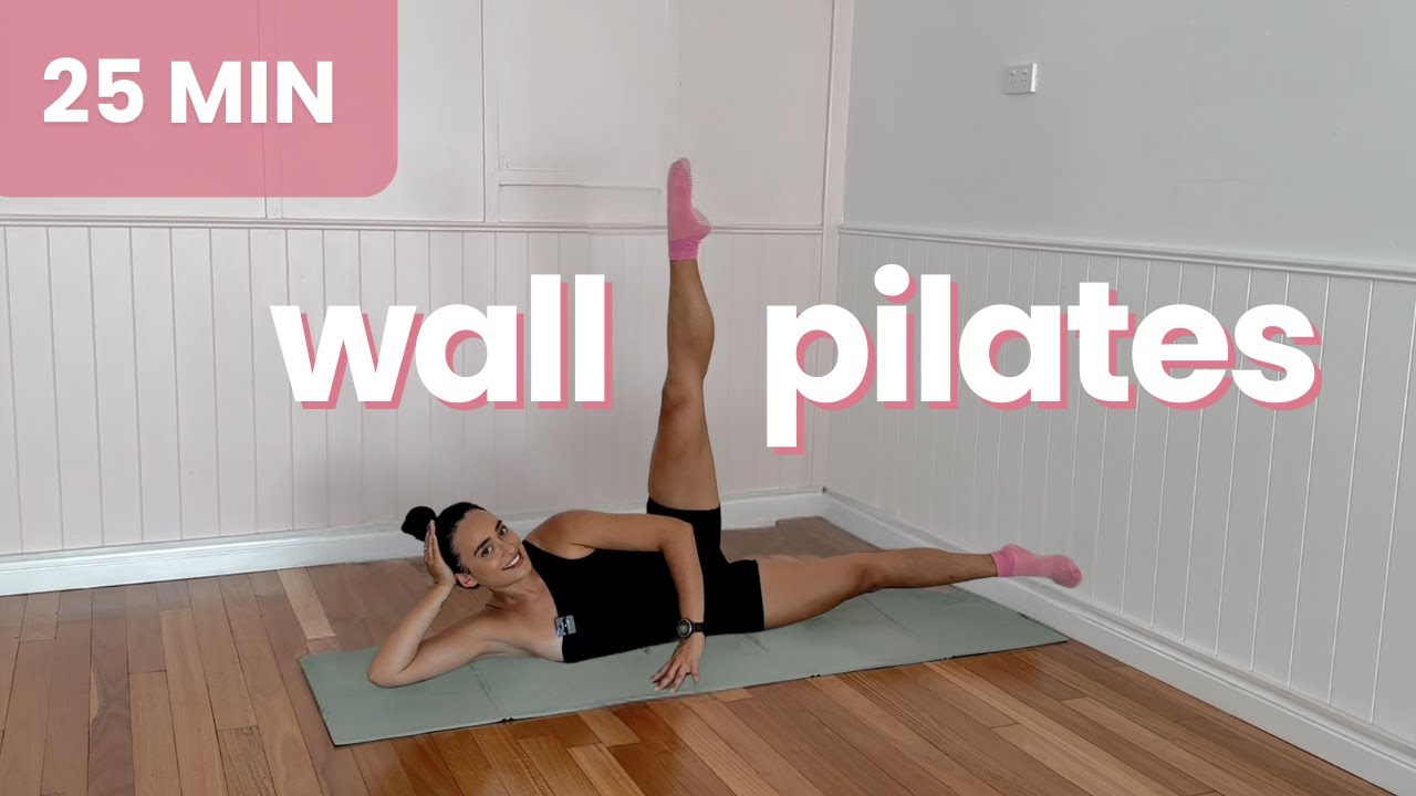 Full Body Wall Pilates Workout | 25 Minutes | All Levels, No Equipment