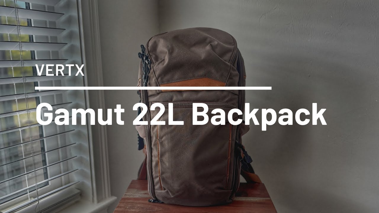 Обзор нового рюкзака Vertx Gamut 22L &mdash; превосходный рюкзак для повседневного ношения!