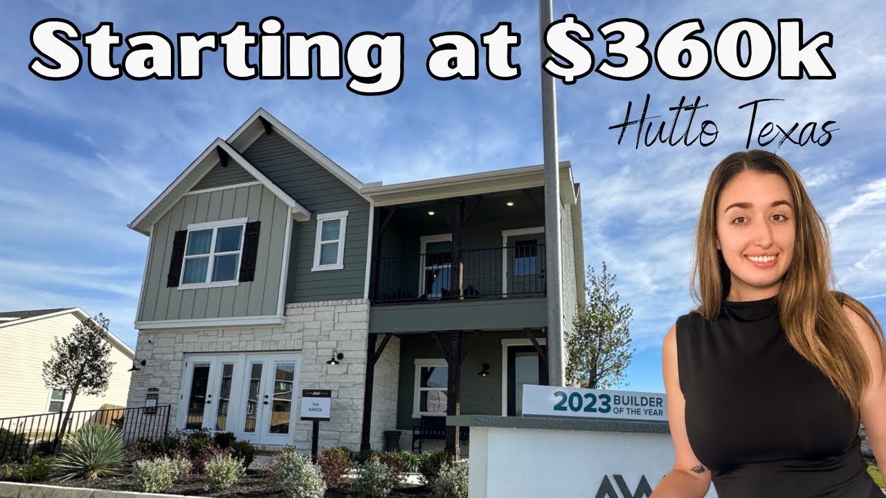 Hutto Texas New Construction Home Tour | Ashton Woods | Covered Bridge