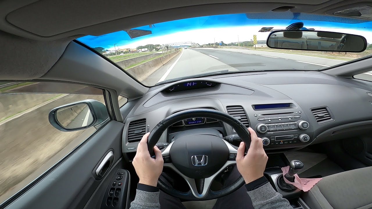 TESTE EM RODOVIA | HONDA CIVIC G8 2011 1.8 140 CV MANUAL