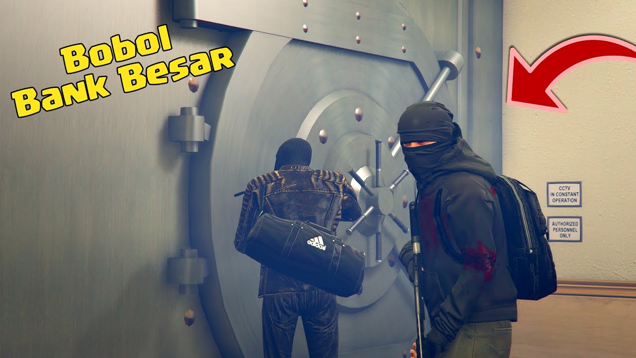 Rampok Bank Besar Dihukum M4ti di GTA 5 Indonesia Episode 15