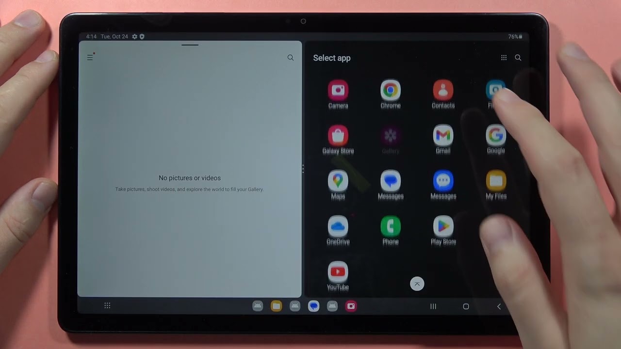 SAMSUNG Galaxy Tab A9/A9+ Enter Split Screen Mode - Use 2 Apps at the same time #taba9
