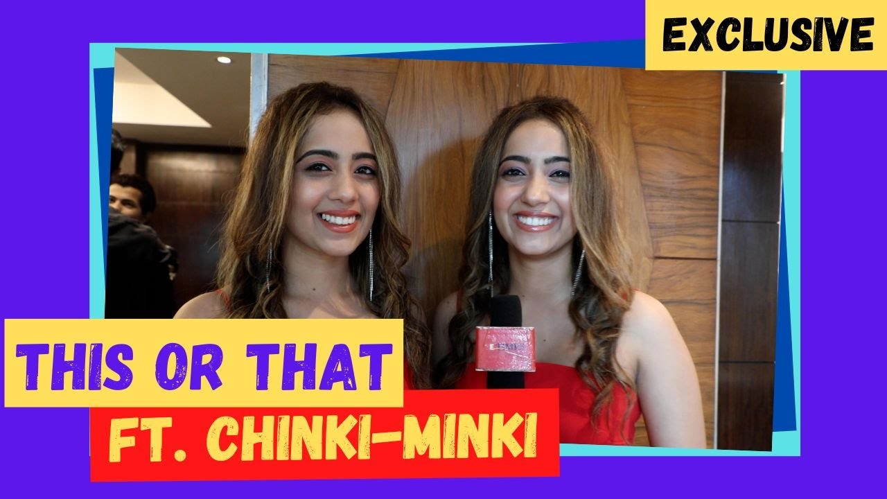 This or That ft. twin sisters Surabhi and Samriddhi Mehra |Exclusive|