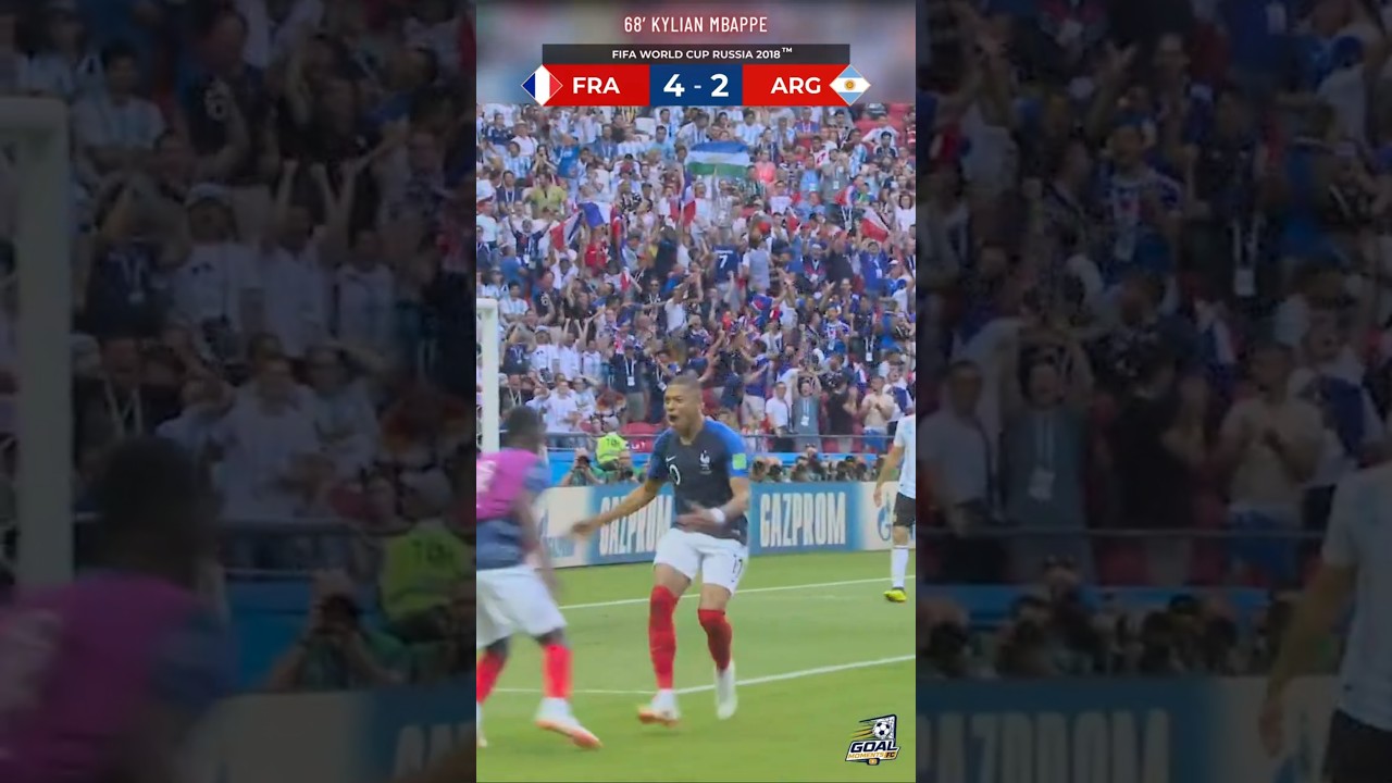 18-YEAR-OLD MBAPP&Eacute; SHOCKED THE WORLD 🤯 #shorts #mbappe #messi