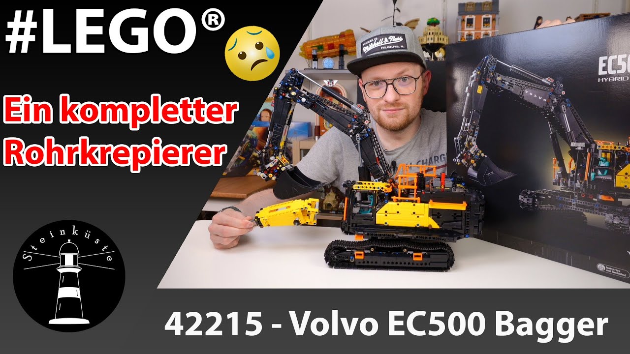 LEGO® ist UNFÄHIG und baut einen Totalausfall - LEGO® Technic 42215 - Volvo EC500 Bagger