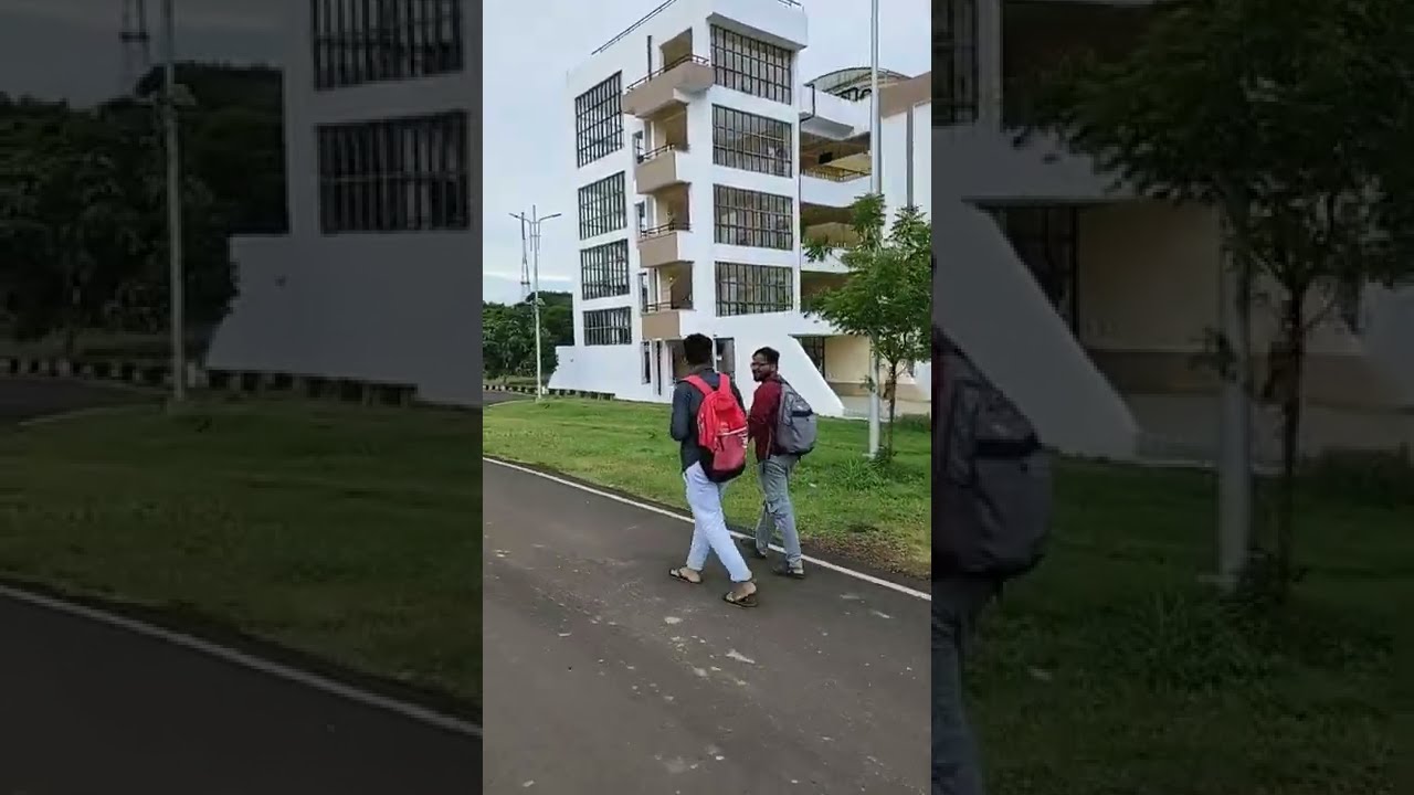 Going from LBS/MMM Hall to Nalanda complex for classes | IIT Kharagpur| CSE