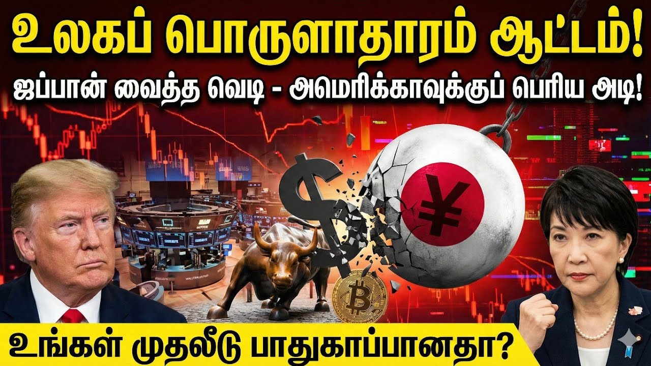 ஜப்பான் பொருளாதாரம் அழிகிறதா? 😱 235% கடன் & Yen Carry Trade ஆபத்து! | Japan Economy Explained