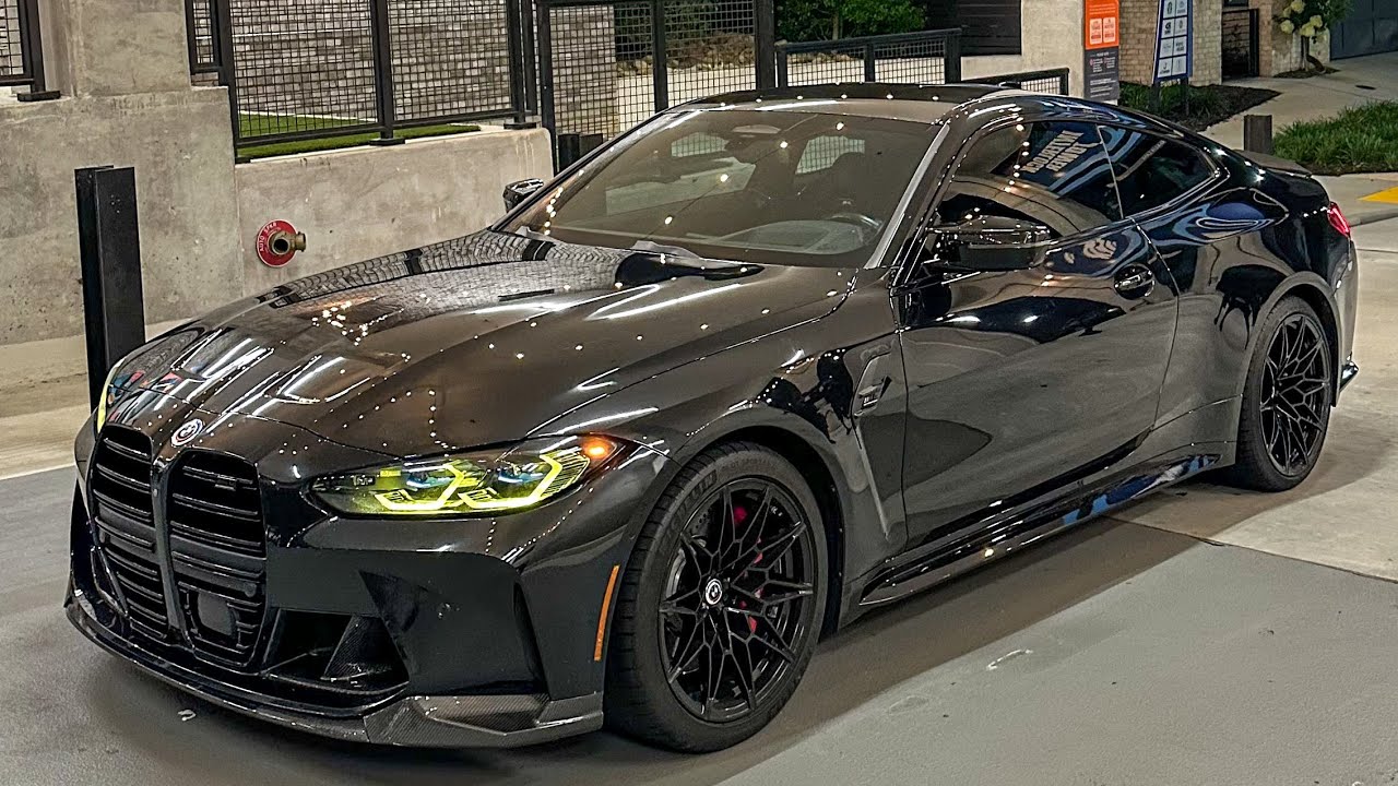 CUTTING UP IN TRAFFIC IN BMW M4 COMPETITION