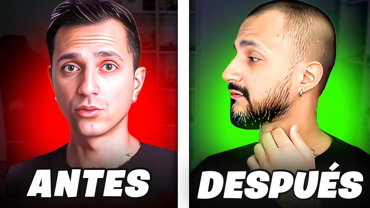 COMO HACER CRECER TU BARBA era lampiño | MUÑE