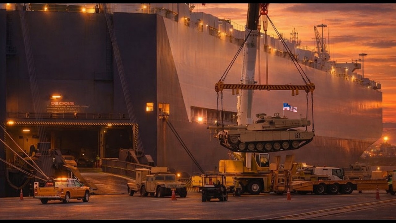 Kuwait Stunned by Massive Offload of New US Military Equipment at Port Shuhaiba