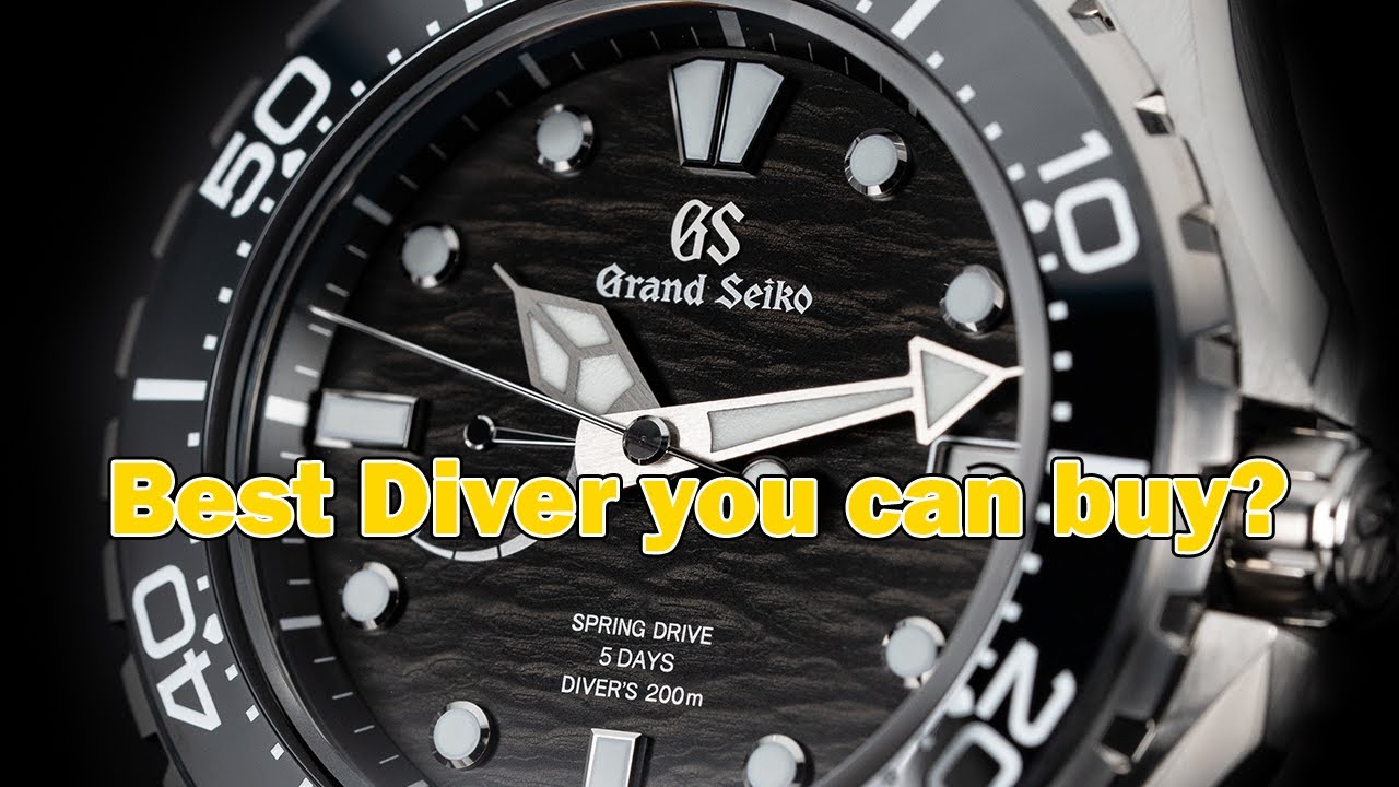 The Grand Seiko SLGA015 Black Stream hands on Review, and comparison to the SBGA463. Best Diver yet?