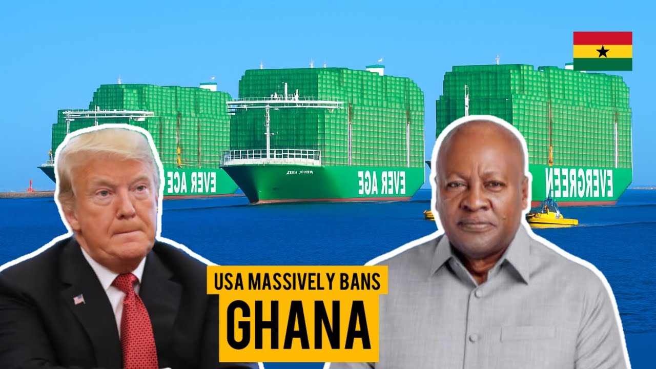 Ghana Slammed With Massive Tariff Increment By U.S President Donald Trump