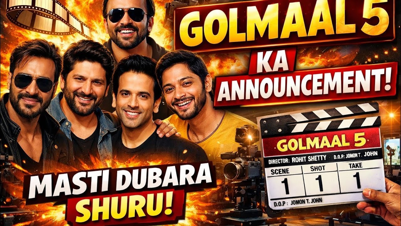 Golmaal 5 Shooting start | Akshay Kumar in Golmaal 5 #akshaykumar #golmaal5