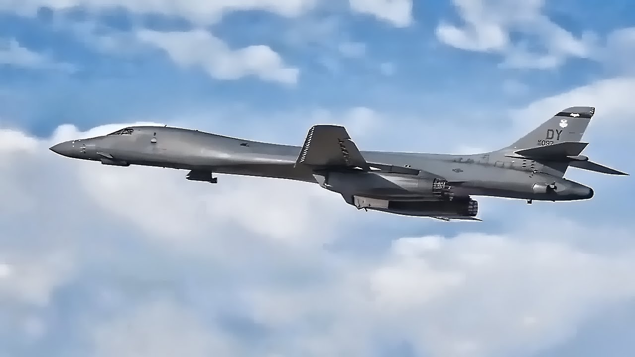 B-1B Bomber Operations At Dyess AFB • Global Thunder 18