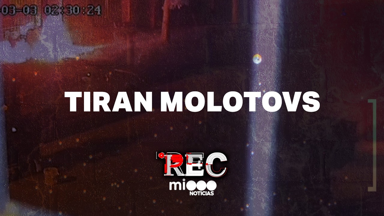 TIRAN MOLOTOVS - ROBAN UN KIOSCO - #REC