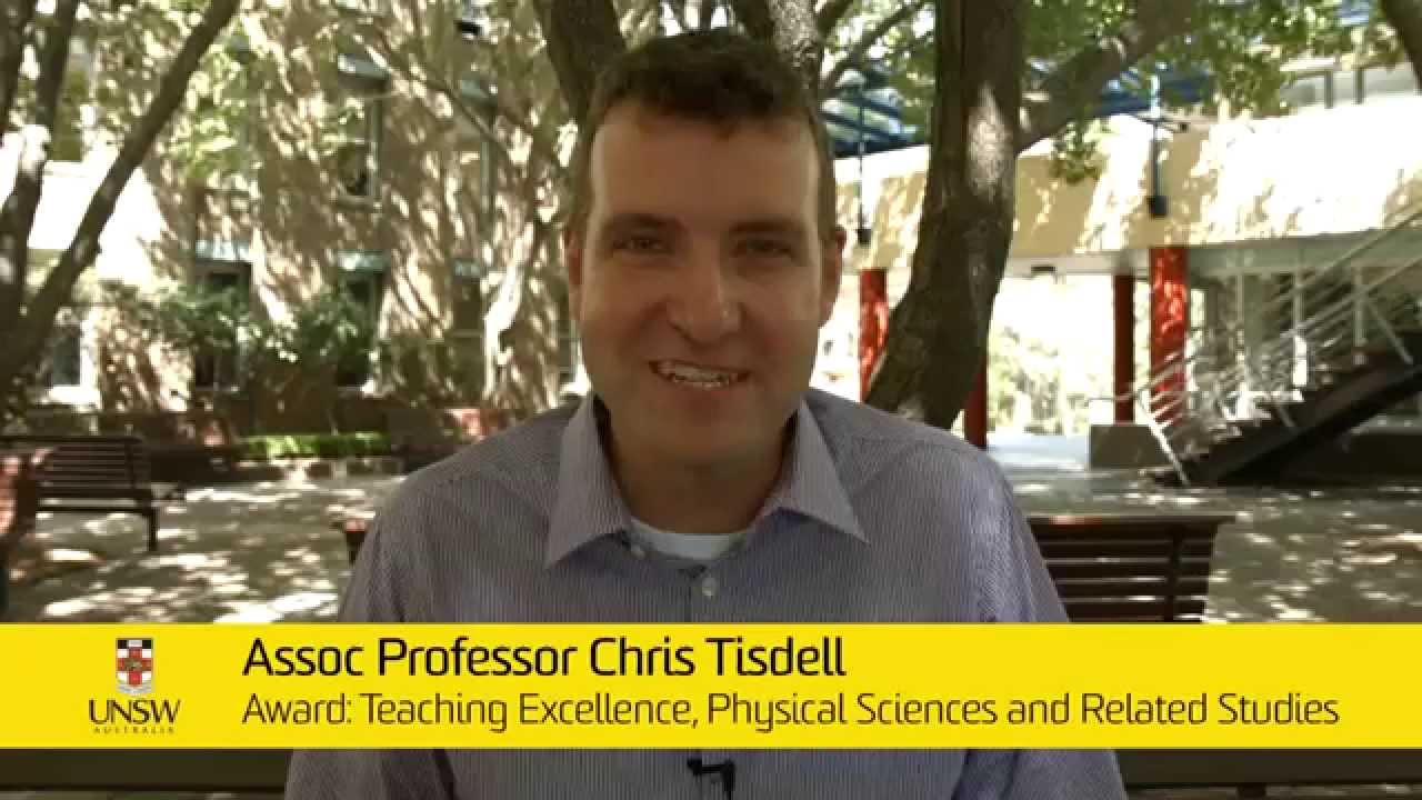 Chris Tisdell discusses his national Award for Teaching Excellence