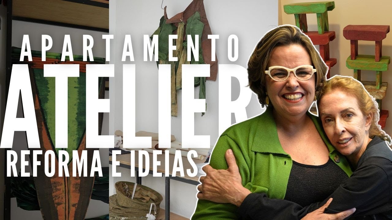 Apartamento de artista, muita luz, pátio interno - reformado com ideias incríveis