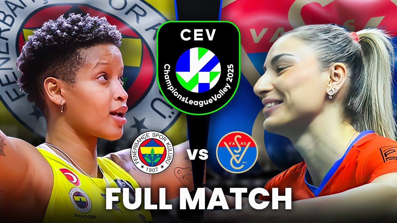 Fenerbahçe vs Vasas Óbuda | Full Match | CEV Champions League Volley 2025