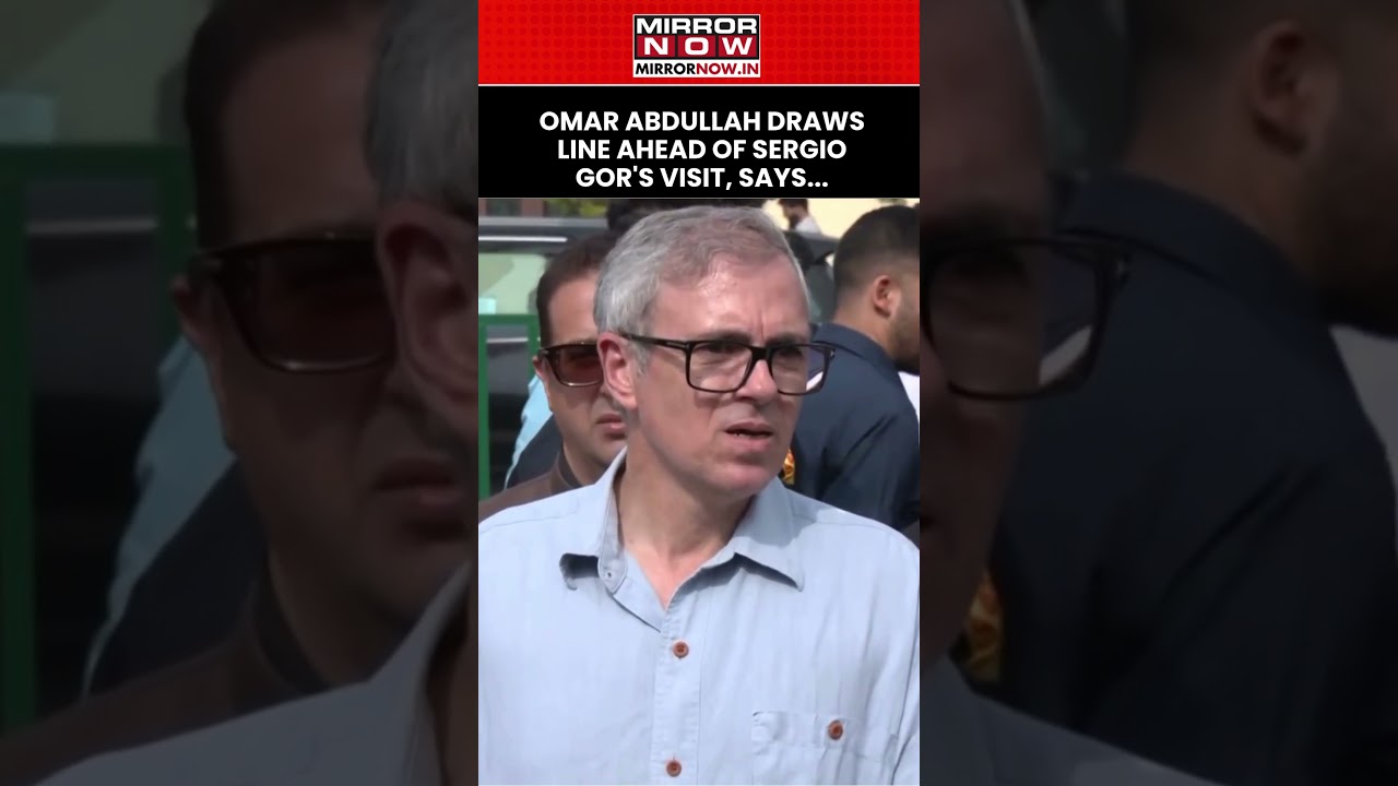 CM Omar Abdullah on US Ambassador Sergio Gor's Visit, Says Won't Complain About J&K's Issues #shorts