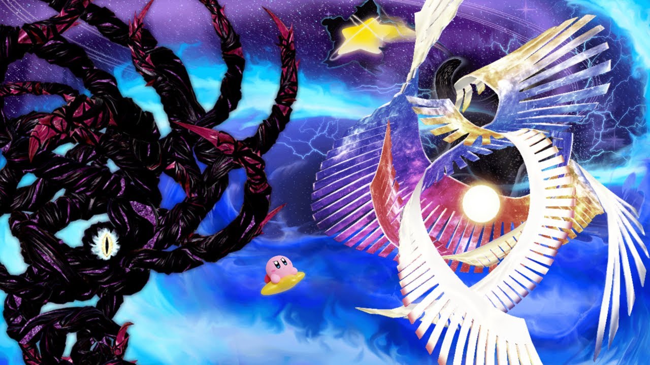 Super Smash Bros. Ultimate - Kirby vs Galeem and Dharkon (1 Stock)