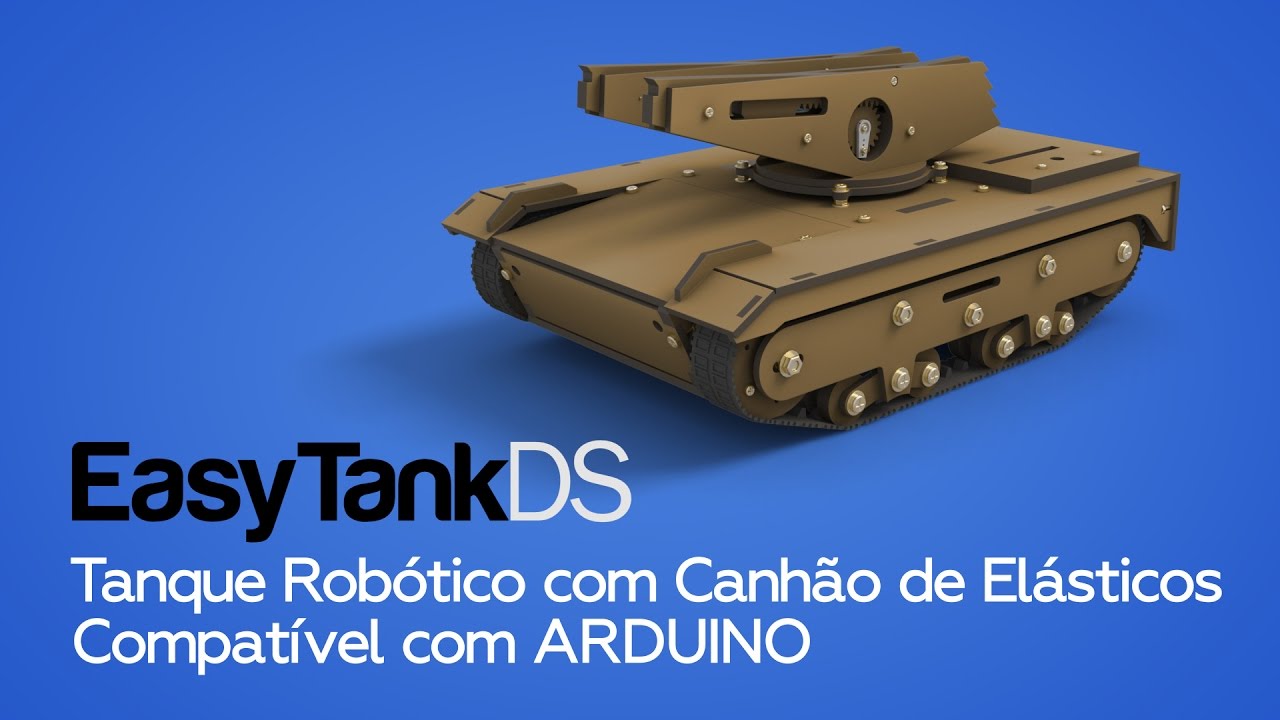 EasyTankDS - Tanque Rob&oacute;tico para Arduino