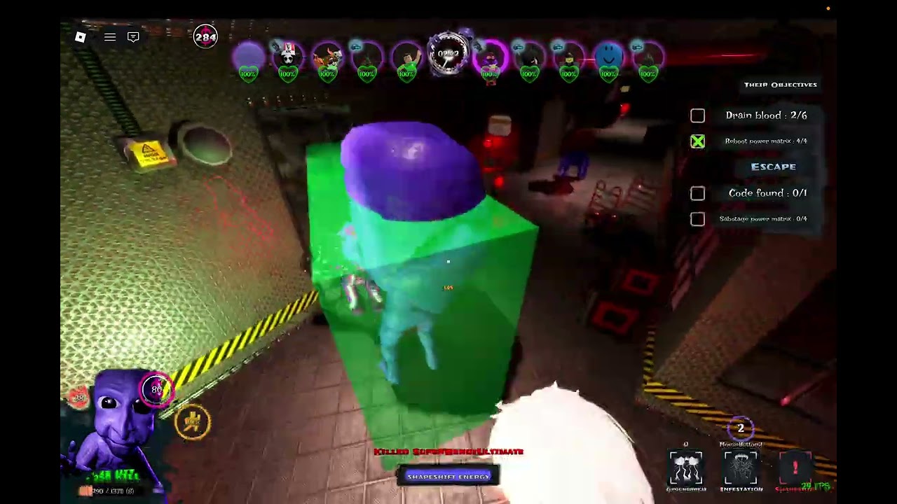 Ao oni invested rework showcase (Pillar Chase 2)