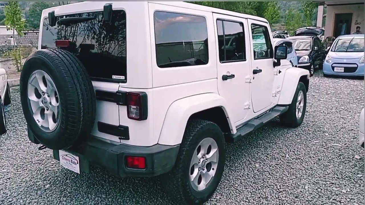 wrangler jeep 2015 model || non costom || low price || in swat Pakistan || cheno baba car palace
