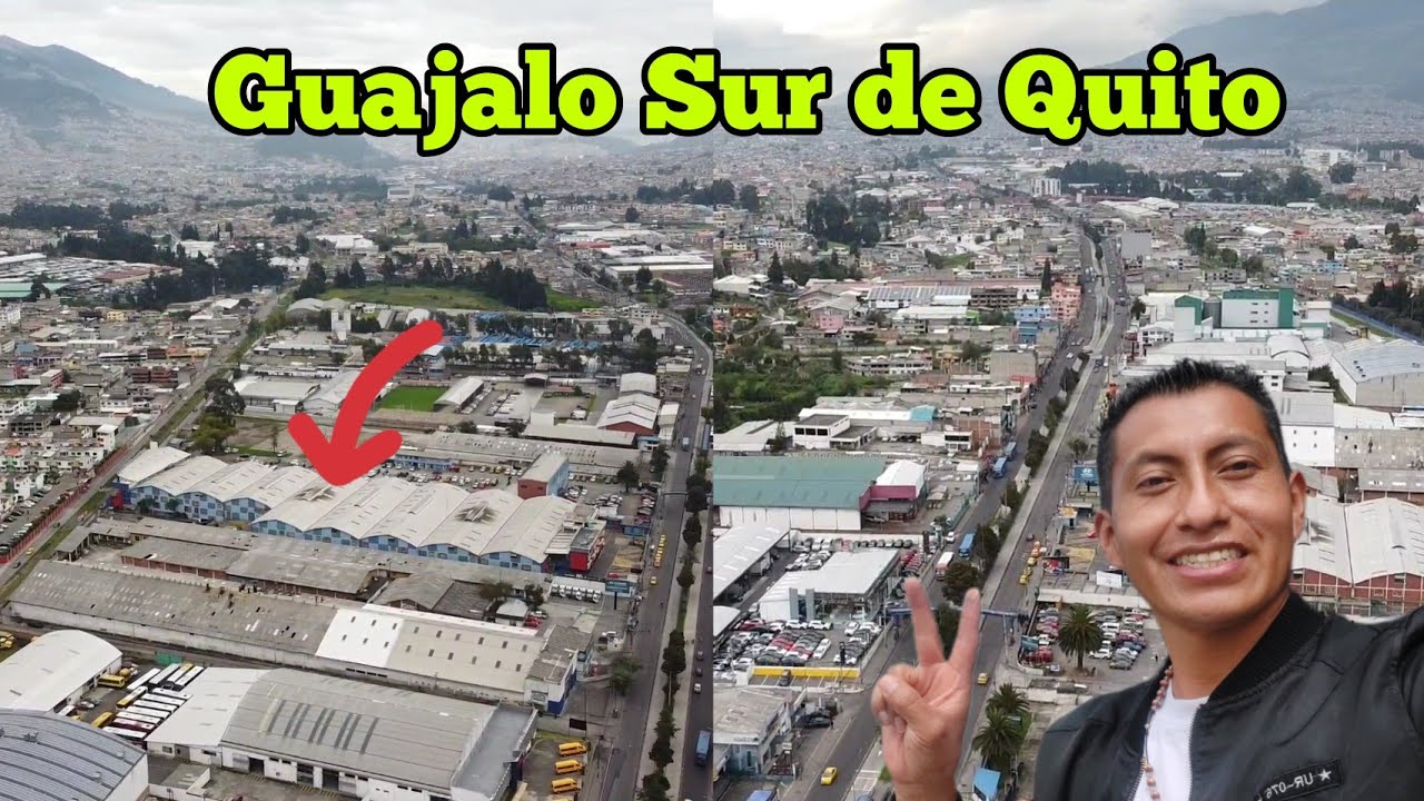 QUITO ECUADOR, LA CAPITAL DE ECUADOR, FILMANDO CON DRONE, SUR DE QUITO