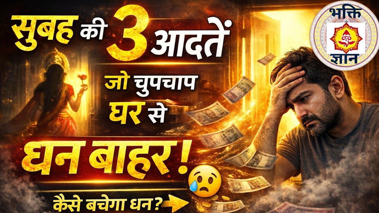 प्रातः उठते ही ये 3 काम कभी मत करना 😱वरना घर से लक्ष्मी चली जाती है |Vastu Shastra| @Bhaktigyan-f7q 