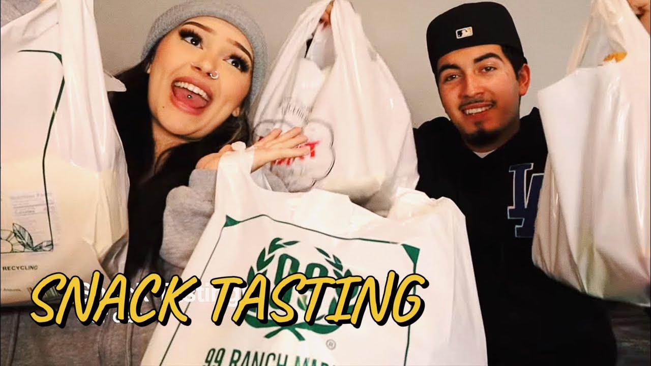Trying INTERNATIONAL Snacks | @Real.Ona