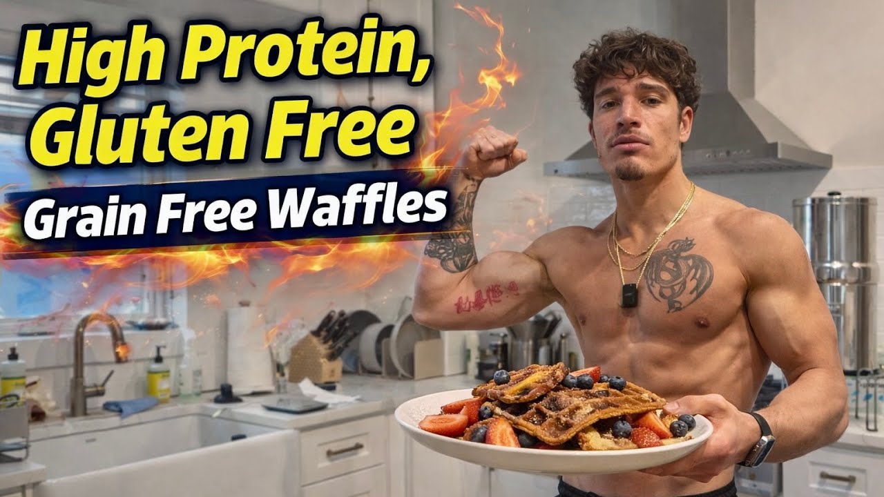 High Protein Gluten Free Grain Free Waffles