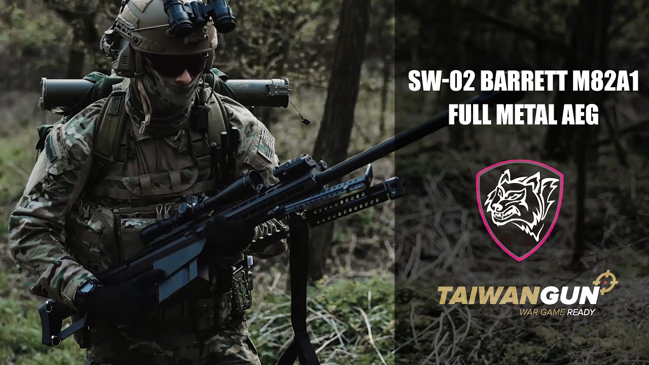 Snow Wolf SW-02 6mmproshop Barrett M82A1 AEG - Airsoft Replica Presentation