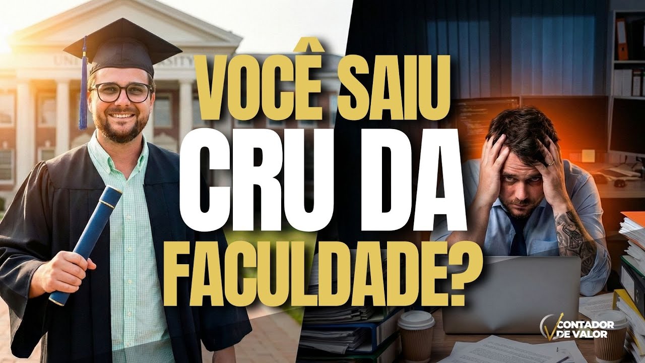 Você saiu cru da faculdade? | João Scaramelli | Contador de Valor