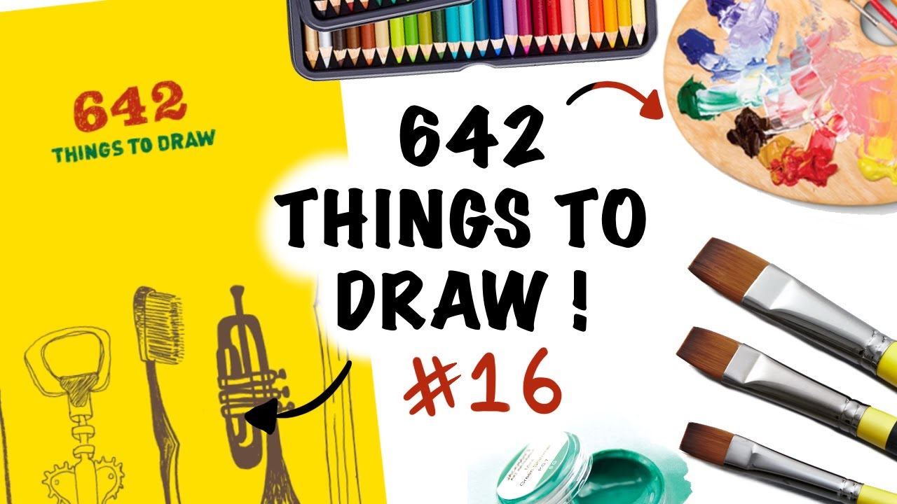 642 THINGS TO DRAW BOOK! // EPISODE #16 // EmilyArts