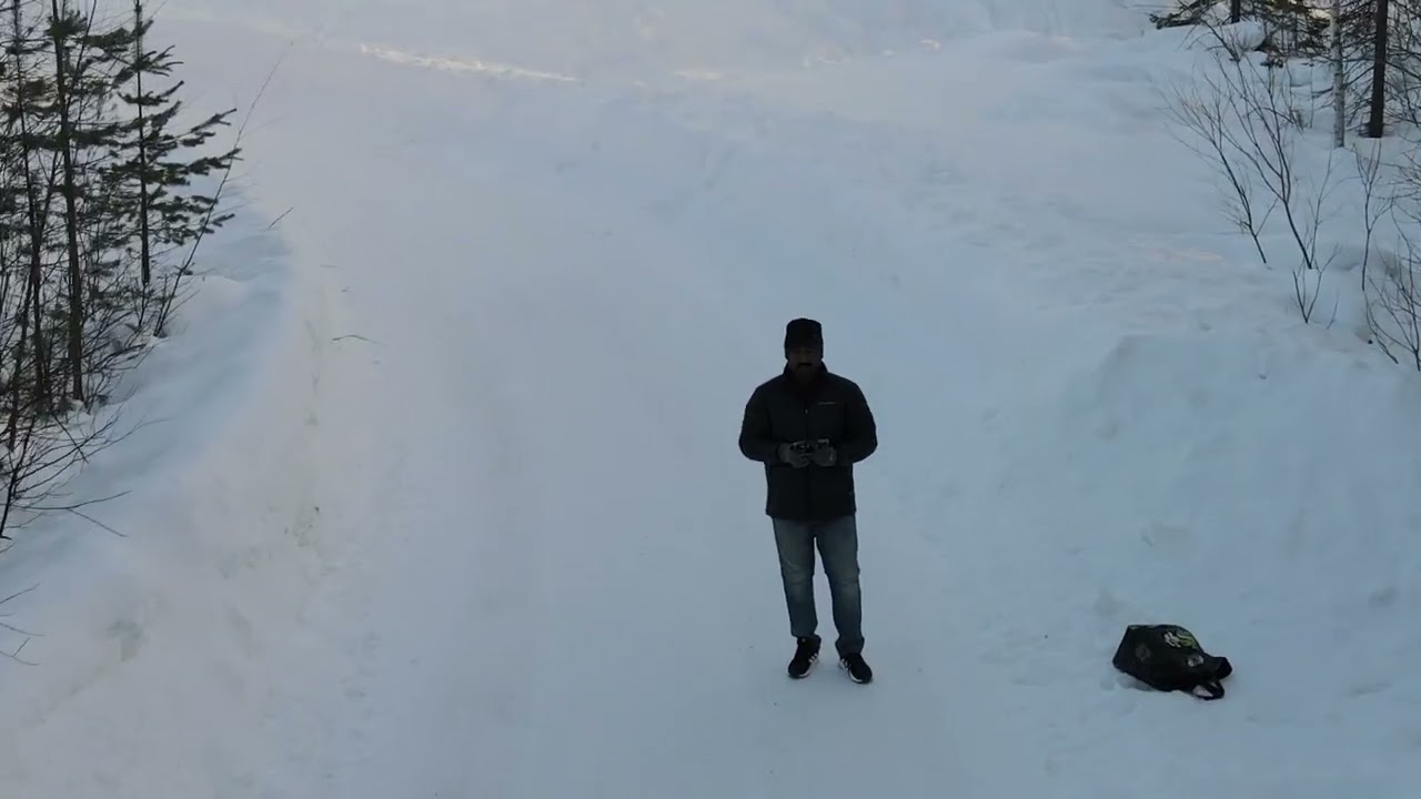 Rovaniemi - Santa Claus Village Drone shots #4 #viral #viralvideo