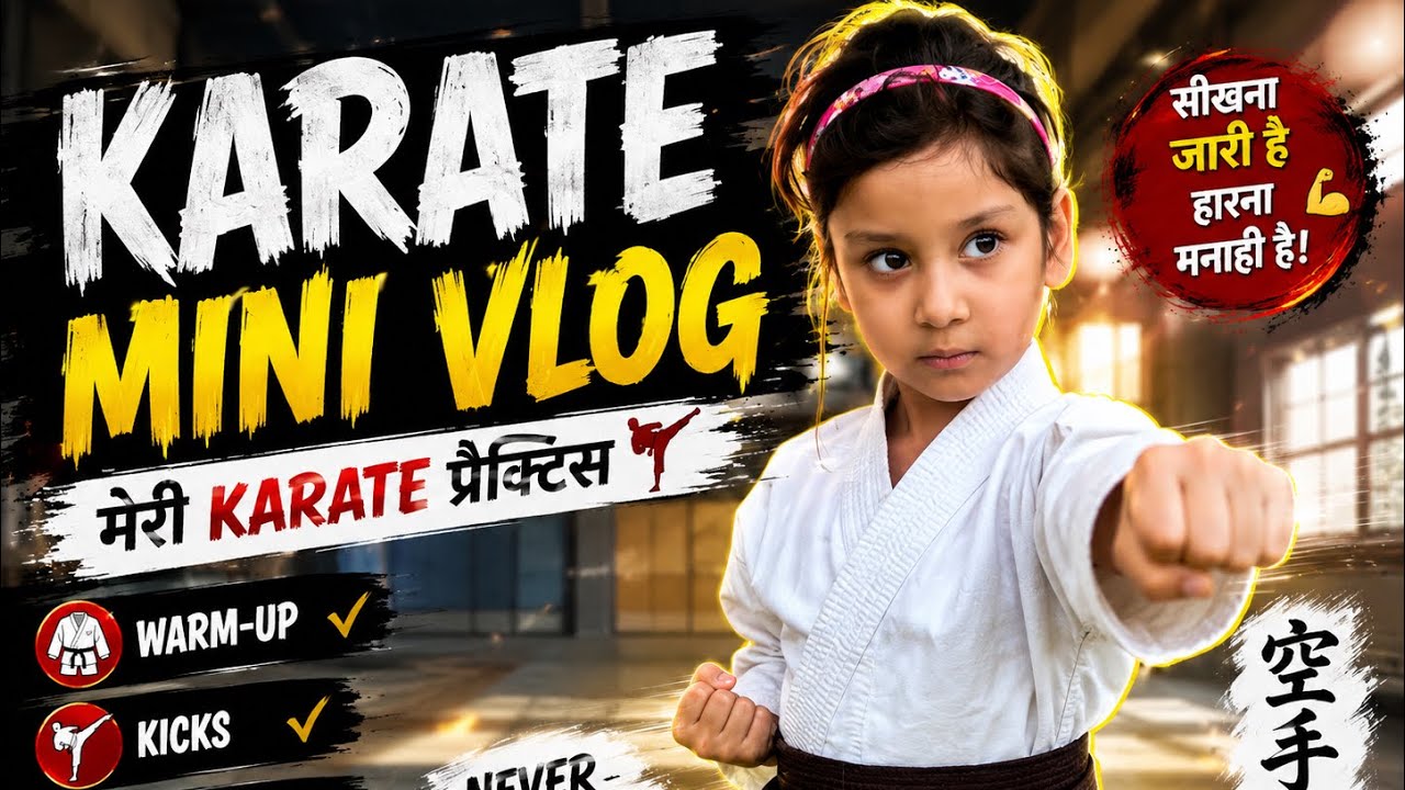 “Mini Karate Masters 🥋 | Powerful Punches & Kicks”