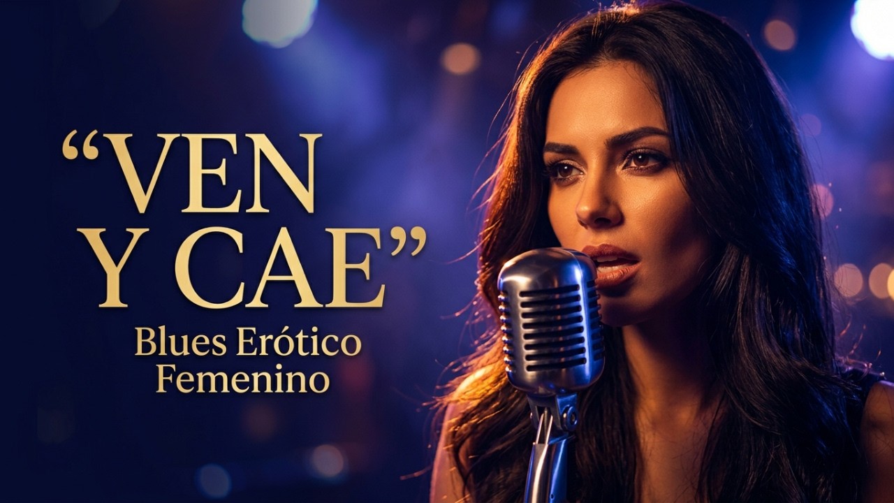 VEN Y CAE 🔥 Blues Erótico Femenino | Voz Sensual que Enciende la Noche