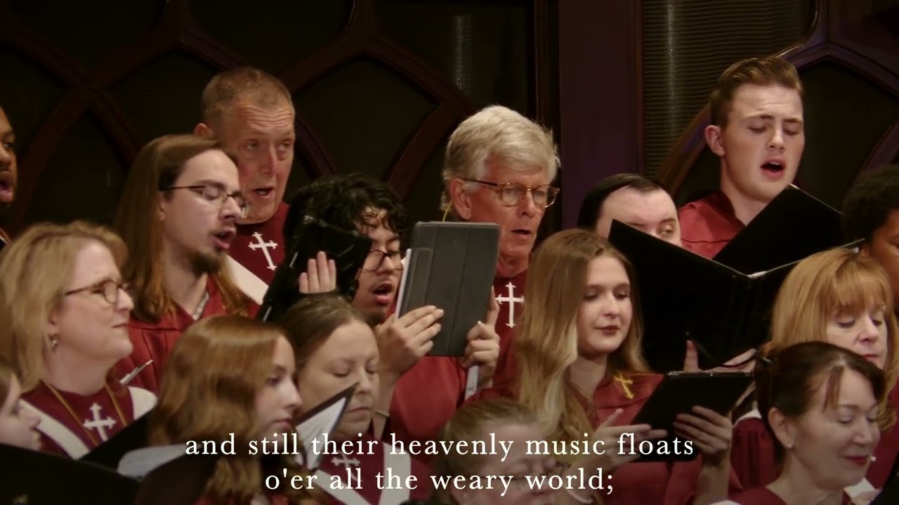 Christmas Eve 7 pm: It Came Upon the Midnight Clear vs 1, 2, 4 arr  Rutter; FUMC Houston, 12/24/2025