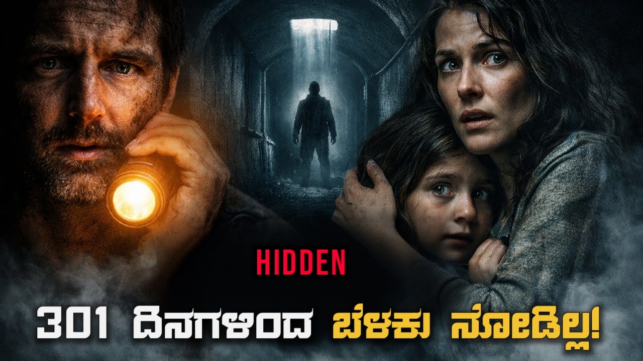 Hidden (2015) Movie Explained in Kannada | Survival Horror With Shocking Twist Ending