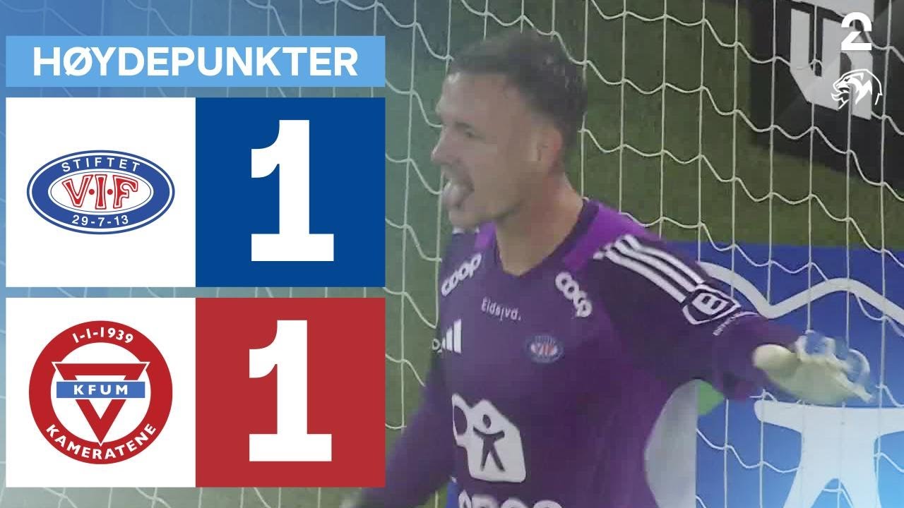 Vålerenga 1 - 1 KFUM Oslo - Høydepunkter
