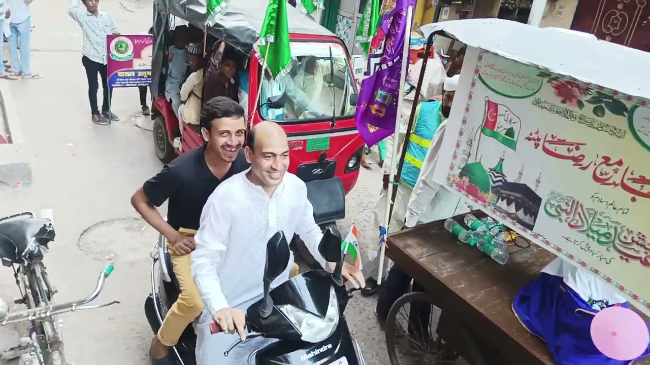 Patna ka video Mohammadpur Shahganj juloos jashne Eid  Milad un Nabi new2025