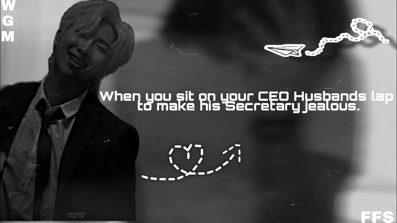 When you sit on your CEO husbands lap to make his secretary jealous ‖K.Namjoon ⌈Oneshot⌉