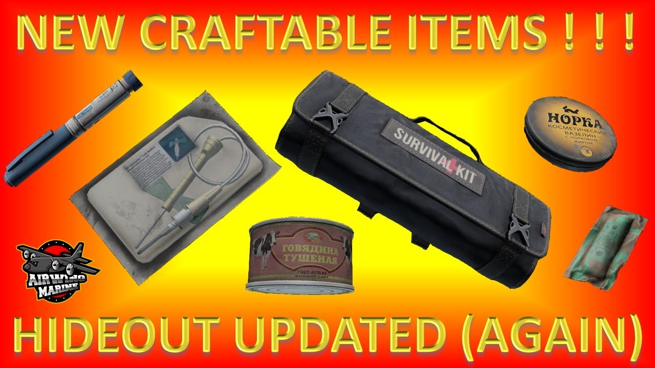 New Hideout Crafting Items Explained - 12.6 - Escape from Tarkov