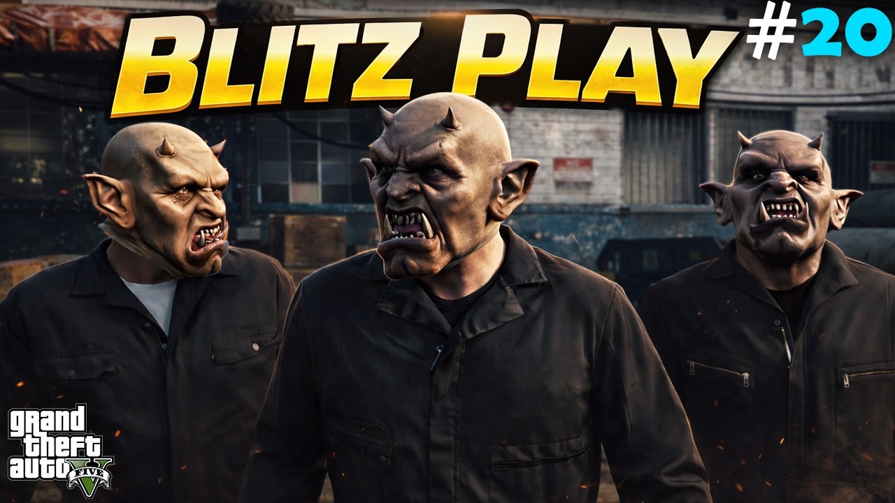 GTA V Mission: Blitz Play With Michael, Trevor and Franklin