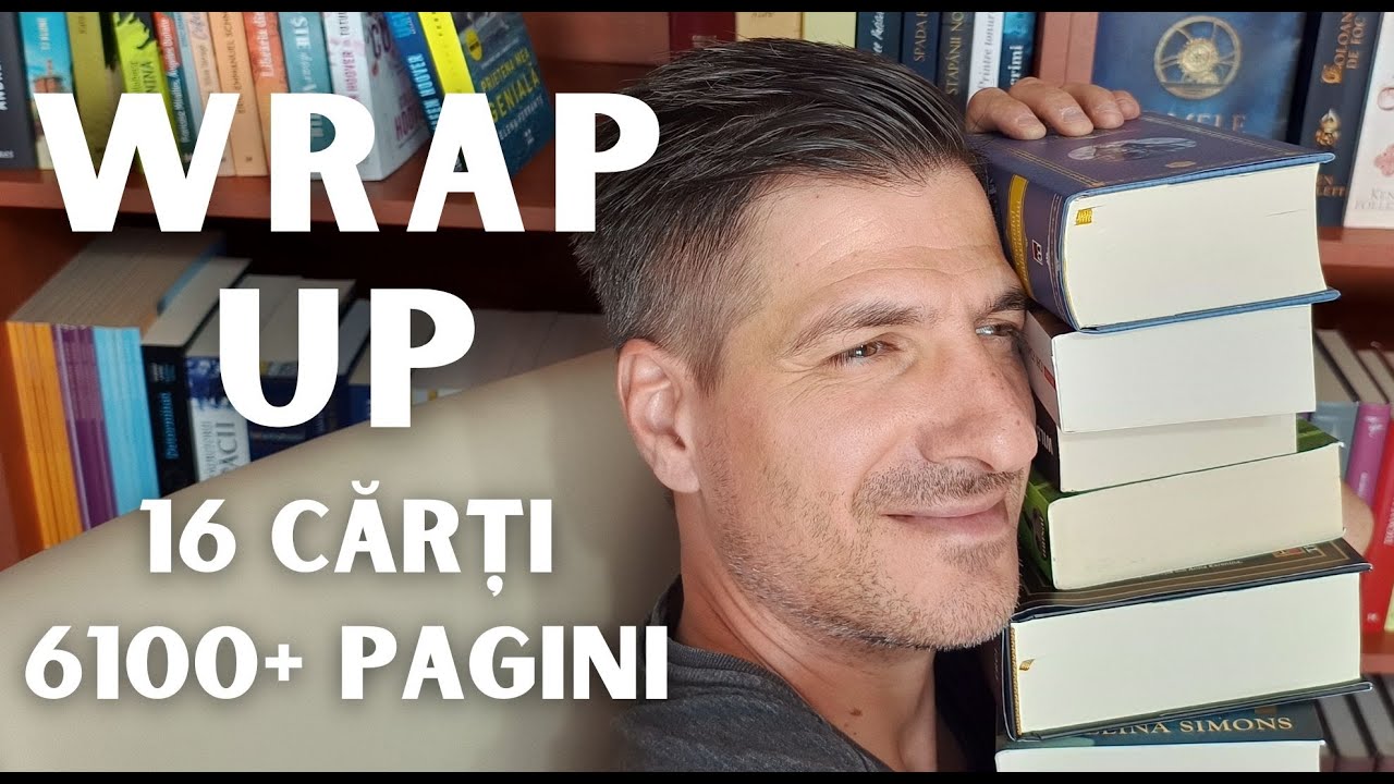 🤩📚16 Cărți/ 6100+  Pagini Citite📚un ALTFEL de Wrap Up Books #15