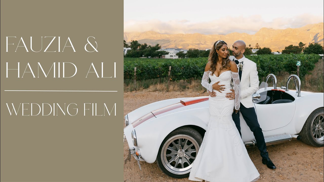 Gorgeous wedding in the vineyards of Laborie in Paarl // Wedding Film // Fauzia + Hamid