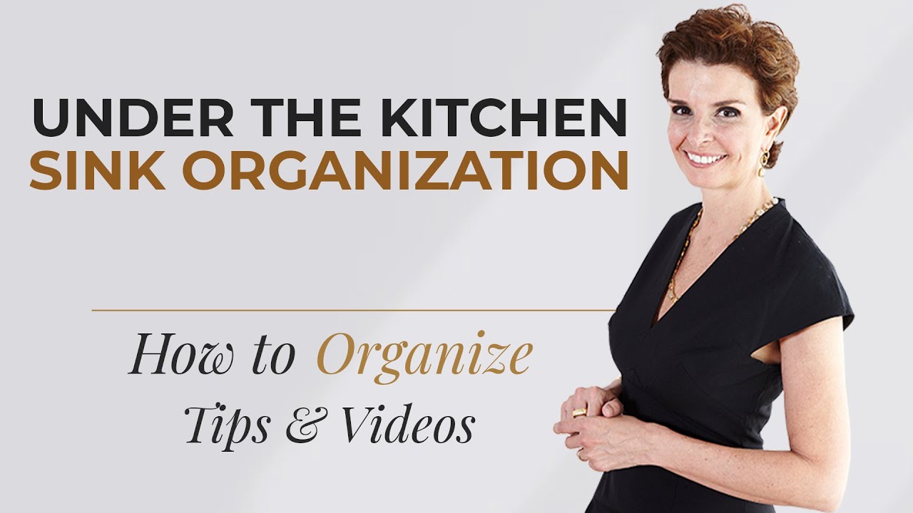 Under the Kitchen Sink Organization - Como Organizar o Armário Embaixo da Pia