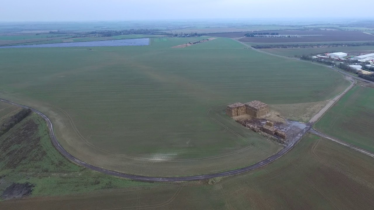 Kimbolton airfield 379th bomb group England,flight down main runway